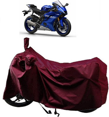 AutoFave Two Wheeler Cover for Yamaha(YZF R25, Maroon)