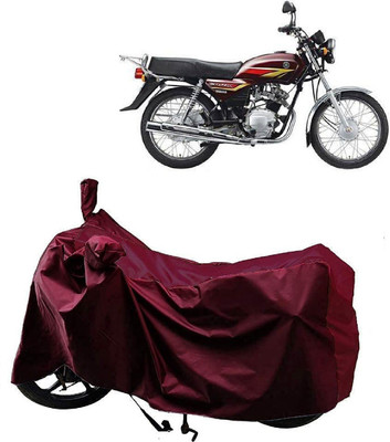 AutoKick Two Wheeler Cover for Yamaha(Crux, Maroon)