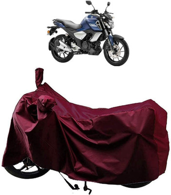 AutoKick Two Wheeler Cover for Yamaha(FZ-S, Maroon)
