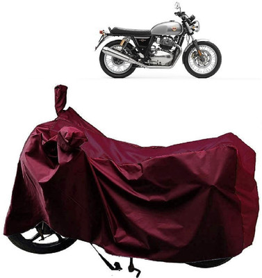 AutoKick Two Wheeler Cover for Royal Enfield(Interceptor 650, Maroon)