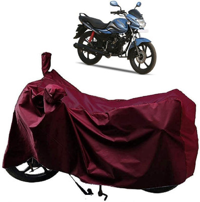 AutoFave Two Wheeler Cover for Hero(Passion Pro, Maroon)