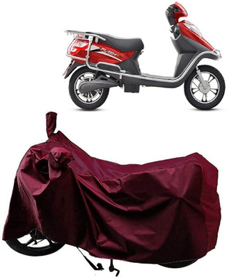 AutoFave Two Wheeler Cover for Hero(Electric Cruz, Maroon)