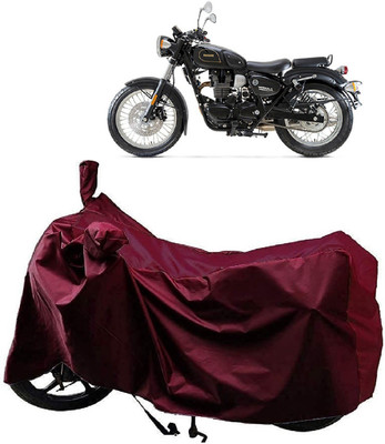 AutoFave Two Wheeler Cover for Benelli(Imperiale 400, Maroon)
