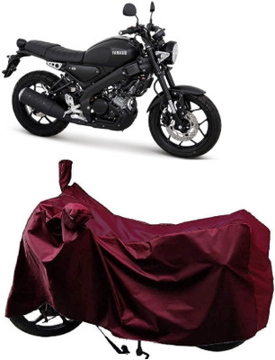 AutoFave Two Wheeler Cover for Yamaha(XSR155, Maroon)