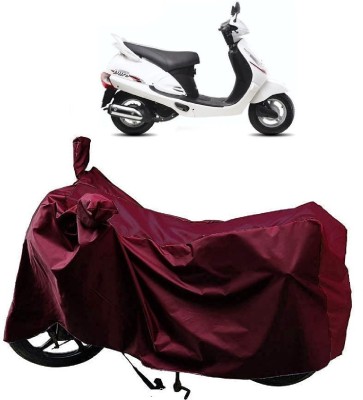 AutoFave Two Wheeler Cover for Mahindra(Duro DZ, Maroon)