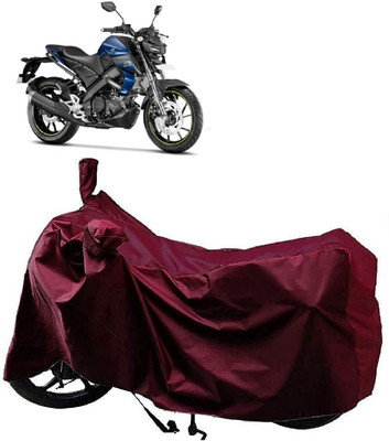 AutoFave Two Wheeler Cover for Yamaha(MT 15 New, Maroon)