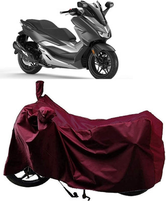 AutoKick Two Wheeler Cover for Honda(Forza 300, Maroon)