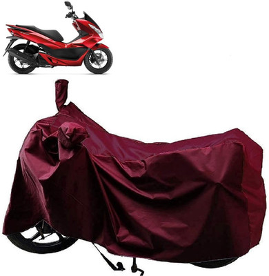 Autoprime Two Wheeler Cover for Honda(PCX 125, Maroon)
