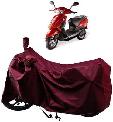 AutoFave Two Wheeler Cover for BSA Motors(Smile, Maroon)