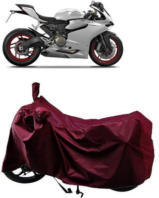 ANTOFY Two Wheeler Cover for Ducati(899 Panigale, Maroon)