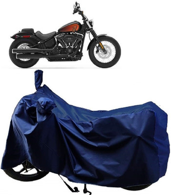 ANTOFY Two Wheeler Cover for Harley Davidson(Street Bob, Blue)
