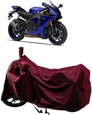 Autoprime Two Wheeler Cover for Yamaha(YZF R1M BS6, Maroon)