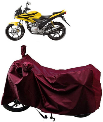 AutoFave Two Wheeler Cover for Honda(CBF Stunner, Maroon)