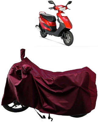 Autoprime Two Wheeler Cover for Bajaj(Kristal, Maroon)