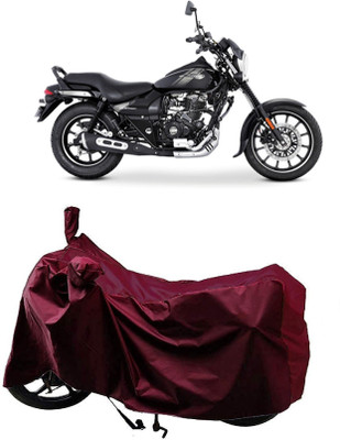 AutoFave Two Wheeler Cover for Bajaj(Avenger 160 Street, Maroon)