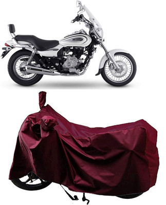 AutoFave Two Wheeler Cover for Bajaj(Avenger, Maroon)