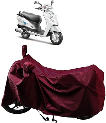 Autoprime Two Wheeler Cover for Hero(Duet VX 110CC, Maroon)