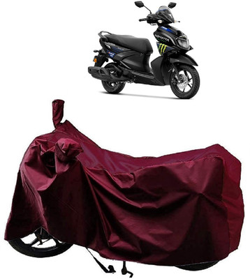 ANTOFY Two Wheeler Cover for Yamaha(Ray-ZR 125FI, Maroon)