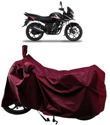 ANTOFY Two Wheeler Cover for Bajaj(Discover 150 f, Maroon)