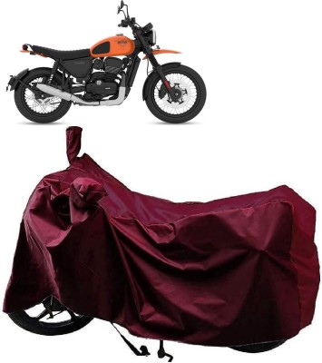 AutoKick Two Wheeler Cover for Triumph(Street Scrambler BS6, Maroon)