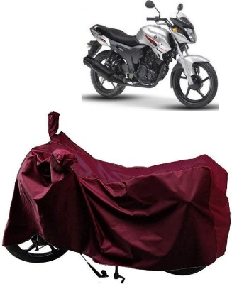 Autoprime Two Wheeler Cover for Yamaha(SZ R, Maroon)