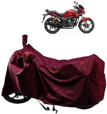 AutoKick Two Wheeler Cover for Hero(Hunk, Maroon)