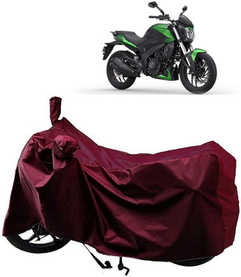 AutoKick Two Wheeler Cover for Bajaj(Dominar, Maroon)