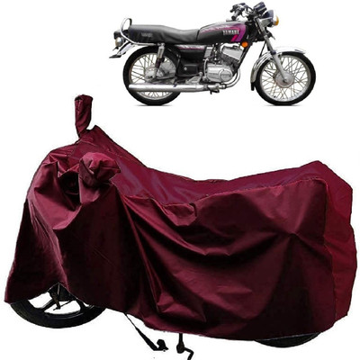 Autoprime Two Wheeler Cover for Yamaha(RXG, Maroon)
