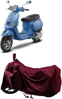 AutoKick Two Wheeler Cover for Vespa(SXL 125 BS6, Maroon)