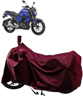 AutoKick Two Wheeler Cover for Yamaha(FZ-FI, Maroon)