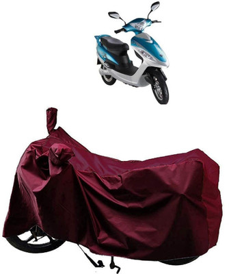 Autoprime Two Wheeler Cover for BSA Motors(Diva, Maroon)