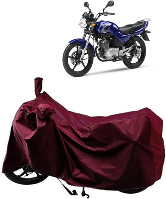 AutoFave Two Wheeler Cover for Yamaha(YBR 125, Maroon)