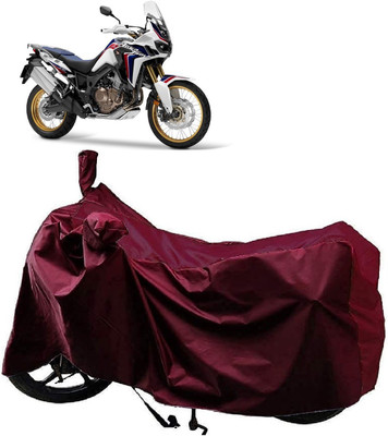 ANTOFY Two Wheeler Cover for Honda(CRF1000L Africa Twin, Maroon)