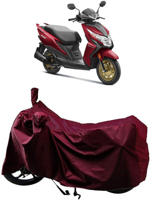 AutoFave Two Wheeler Cover for Honda(Deo, Maroon)