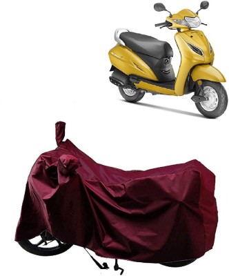 ANTOFY Two Wheeler Cover for Honda(Activa 5G, Maroon)