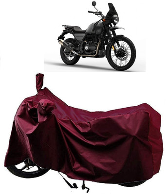 AutoFave Two Wheeler Cover for Royal Enfield(Himalayan, Maroon)