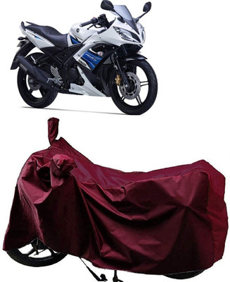 AutoFave Two Wheeler Cover for Yamaha(R15 s, Maroon)