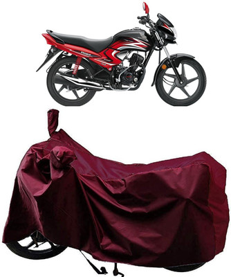 Autoprime Two Wheeler Cover for Honda(Dream Yuga, Maroon)