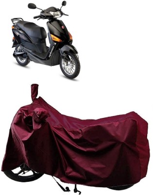 Autoprime Two Wheeler Cover for Hero(Electric Optima DX, Maroon)