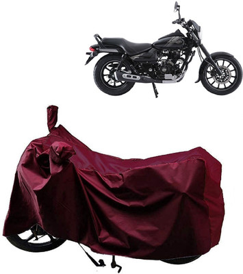 AutoFave Two Wheeler Cover for Bajaj(Avenger 180 Street, Maroon)
