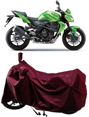 AutoFave Two Wheeler Cover for Kawasaki(Z750, Maroon)