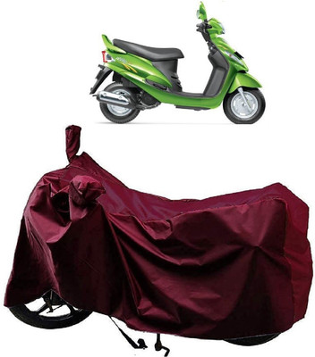 Autoprime Two Wheeler Cover for Mahindra(Rodeo RZ, Maroon)