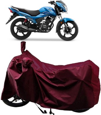 ANTOFY Two Wheeler Cover for TVS(Victor New, Maroon)