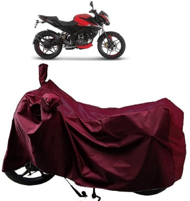 ANTOFY Two Wheeler Cover for Bajaj(Pulsar 160 NS DTS-i, Maroon)