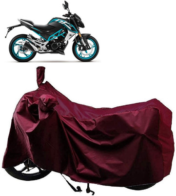 ANTOFY Two Wheeler Cover for CFMoto(150NK, Maroon)