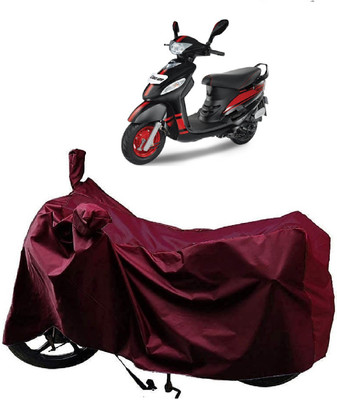 AutoFave Two Wheeler Cover for Mahindra(Rodeo, Maroon)