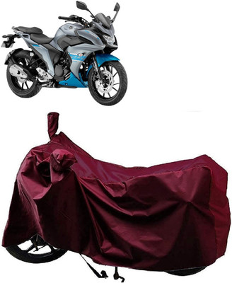 Autoprime Two Wheeler Cover for Yamaha(Fazer-250, Maroon)