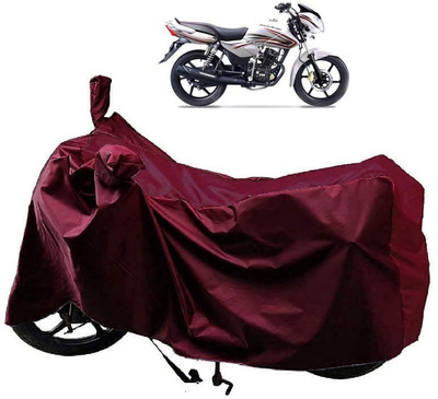 Autoprime Two Wheeler Cover for TVS(Pheonix, Maroon)