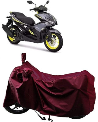 Autoprime Two Wheeler Cover for Yamaha(Aerox 155 Maxi, Maroon)