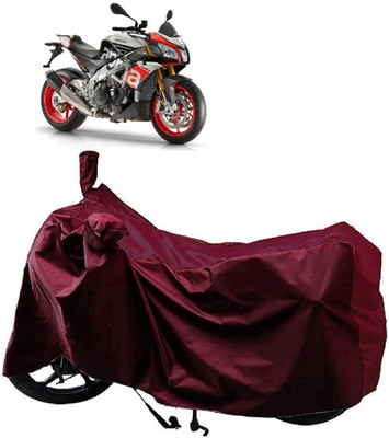 Autoprime Two Wheeler Cover for Aprilia(Tuono 150, Maroon)